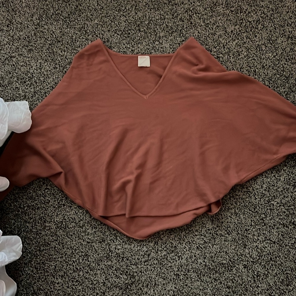 🧡orange-pink sweater